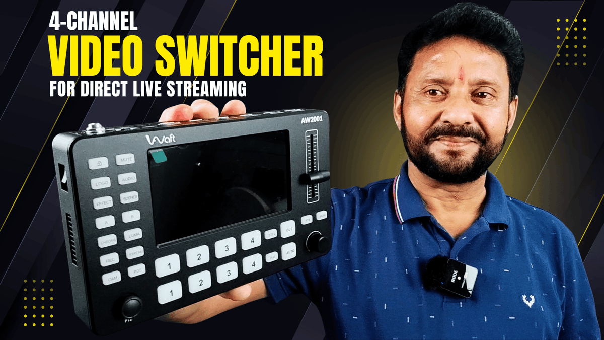 Best Video Mixer For Live Streaming | AIWaft 4-Channel HDMI Live Video M... youtu.be/zHdxFA9ENZ8?si… via <a href="/YouTube/">YouTube</a> #aiwaft #aiwaftvideoswitcher #videoswitcher #videomixer