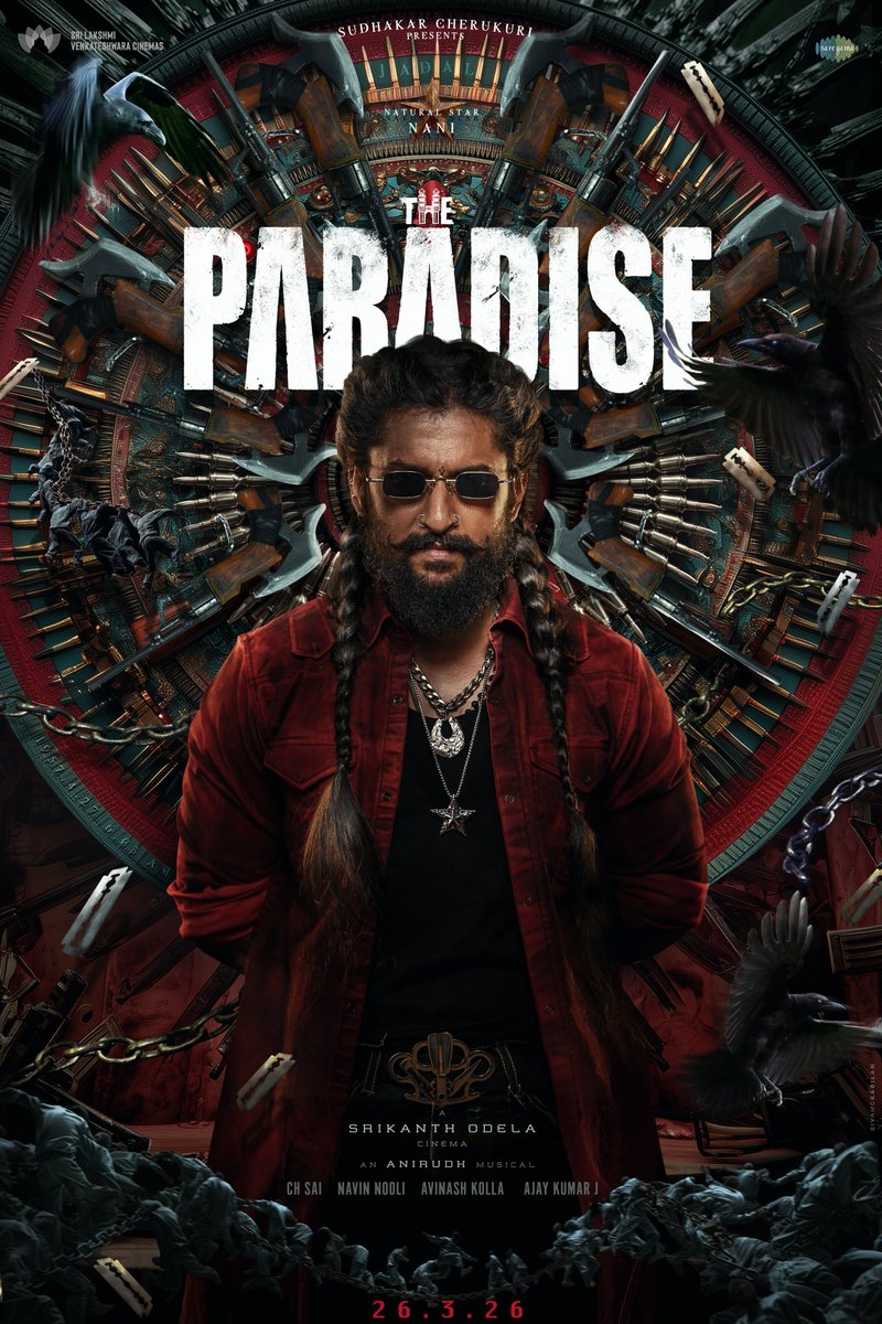 Sivam C Kabilan (@kabilanchelliah) on Twitter photo and His Name is JADAL π₯π₯π₯ #TheParadise π¦ββ¬
<a href="/NameisNani/">Nani</a> X <a href="/odela_srikanth/">Srikanth Odela</a> β€οΈβπ₯β€οΈβπ₯β€οΈβπ₯
An <a href="/anirudhofficial/">Anirudh Ravichander</a> musical π§¨π§¨π§¨
<a href="/Dop_Sai/">Ch.Sai</a> <a href="/NavinNooli/">Navin Nooli</a> <a href="/SLVCinemasOffl/">SLV Cinemas</a> <a href="/saregamasouth/">Saregama South</a> and His Name is JADAL π₯π₯π₯ #TheParadise π¦ββ¬
<a href="/NameisNani/">Nani</a> X <a href="/odela_srikanth/">Srikanth Odela</a> β€οΈβπ₯β€οΈβπ₯β€οΈβπ₯
An <a href="/anirudhofficial/">Anirudh Ravichander</a> musical π§¨π§¨π§¨
<a href="/Dop_Sai/">Ch.Sai</a> <a href="/NavinNooli/">Navin Nooli</a> <a href="/SLVCinemasOffl/">SLV Cinemas</a> <a href="/saregamasouth/">Saregama South</a>