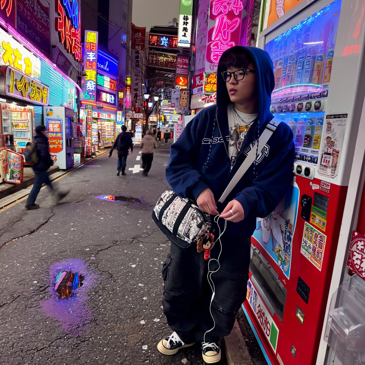 SenQ_AI's tweet photo. [higgsfield] Tokyo Otaku Vibes https://t.co/93rvVJyS4q