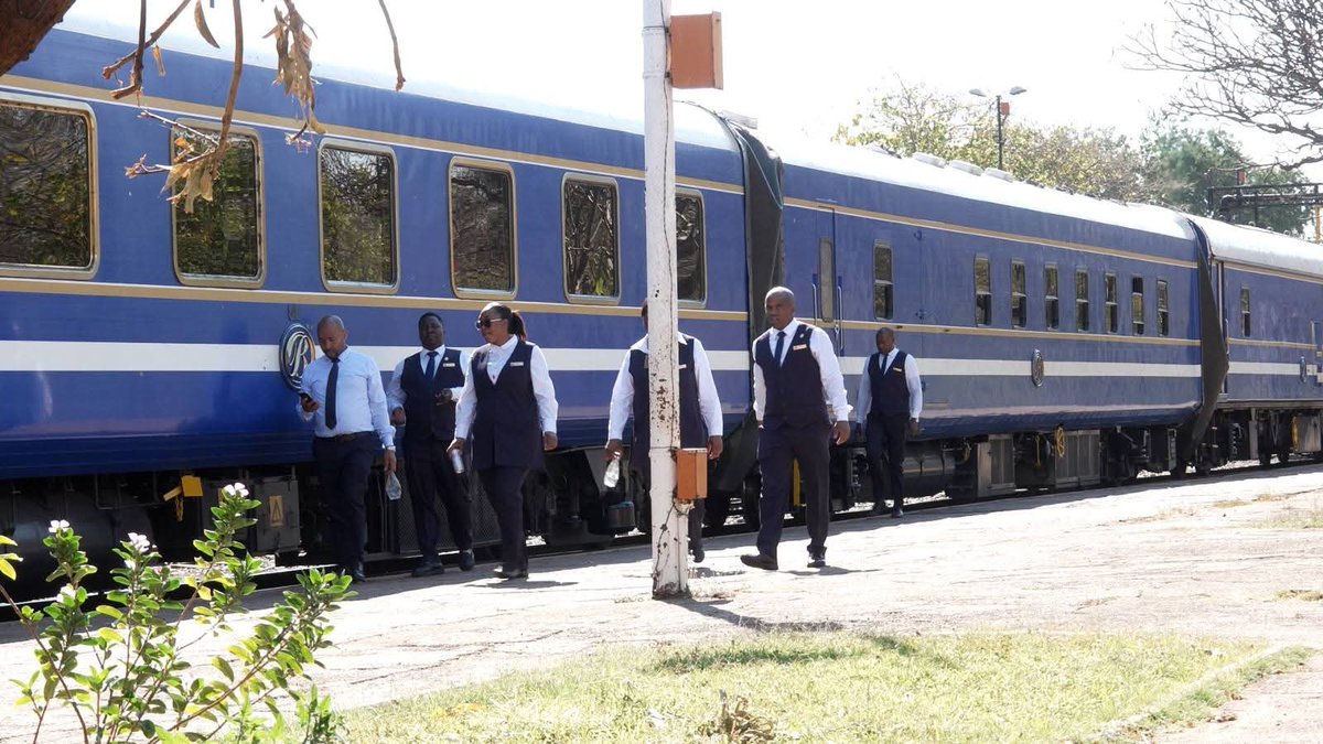 Patsime_Zw (@patsime_zw) on Twitter photo South Africa’s National Railway company, Transnet, has re-launched a luxury tourist train service between Pretoria and Zimbabwe's tourism capital, Victoria Falls. <a href="/MOTHI_ZIMBABWE/">Min of Tourism and Hospitality Industry Zimbabwe</a> <a href="/ZtaUpdates/">Zimbabwe Tourism Authority</a> <a href="/tourzimvicfalls/">tourzim</a> <a href="/TourZim/">Tourism Zimbabwe</a> South Africa’s National Railway company, Transnet, has re-launched a luxury tourist train service between Pretoria and Zimbabwe's tourism capital, Victoria Falls. <a href="/MOTHI_ZIMBABWE/">Min of Tourism and Hospitality Industry Zimbabwe</a> <a href="/ZtaUpdates/">Zimbabwe Tourism Authority</a> <a href="/tourzimvicfalls/">tourzim</a> <a href="/TourZim/">Tourism Zimbabwe</a>