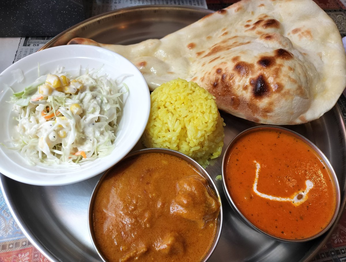 今日はカレーでパワーアップをはかる！
