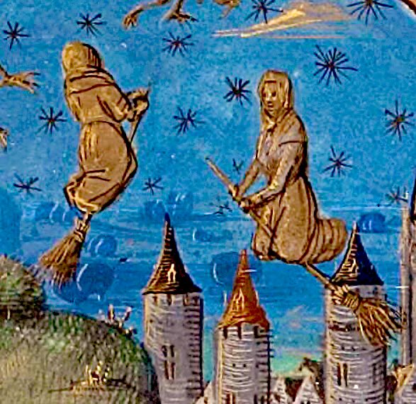 Which witch is which?   -   15th century, BnF Français 961, f. 1r