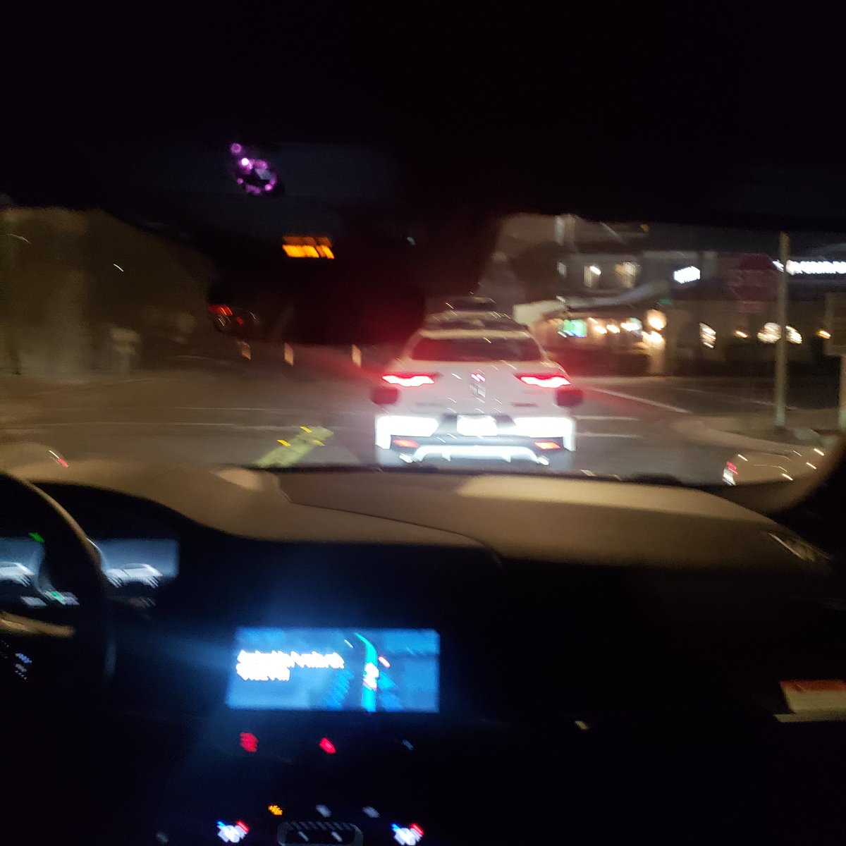 The future is here - in a Waymo following a Waymo