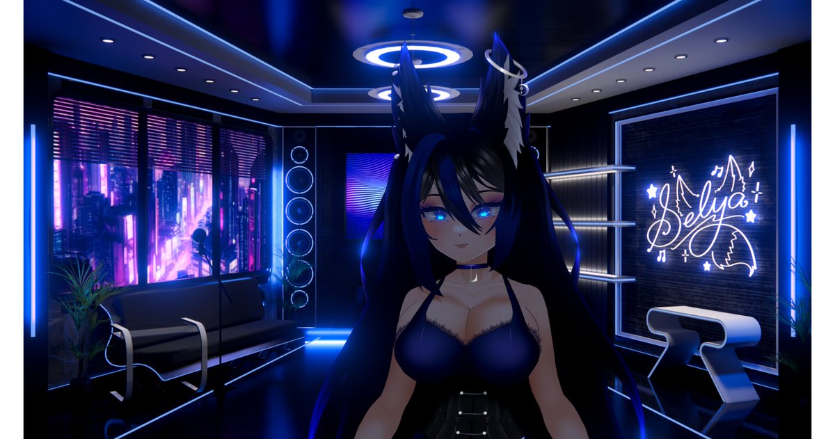 Smyth ๐โณI Lost in Time (@smyth_vt) on Twitter photo I had the honor of designing and modeling <a href="/SelyaVT/">Selya ๐ Twitchcon San Diego</a> just chatting screen! I had the honor of designing and modeling <a href="/SelyaVT/">Selya ๐ Twitchcon San Diego</a> just chatting screen!