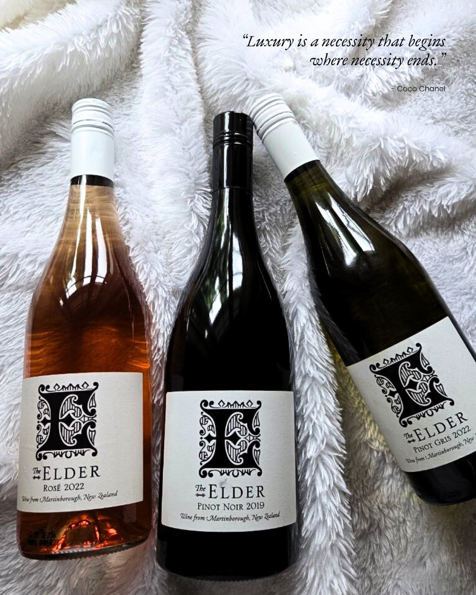 Born from quiet hills and long, cool seasons.
Our wines are a reflection of patience, place, and purpose.

Each bottle, a story of Martinborough’s subtle beauty, crafted with care and made in limited release.

#TheElderPinot #LuxuryWine #Martinborough #FineWineNZ #WinesWithSoul
