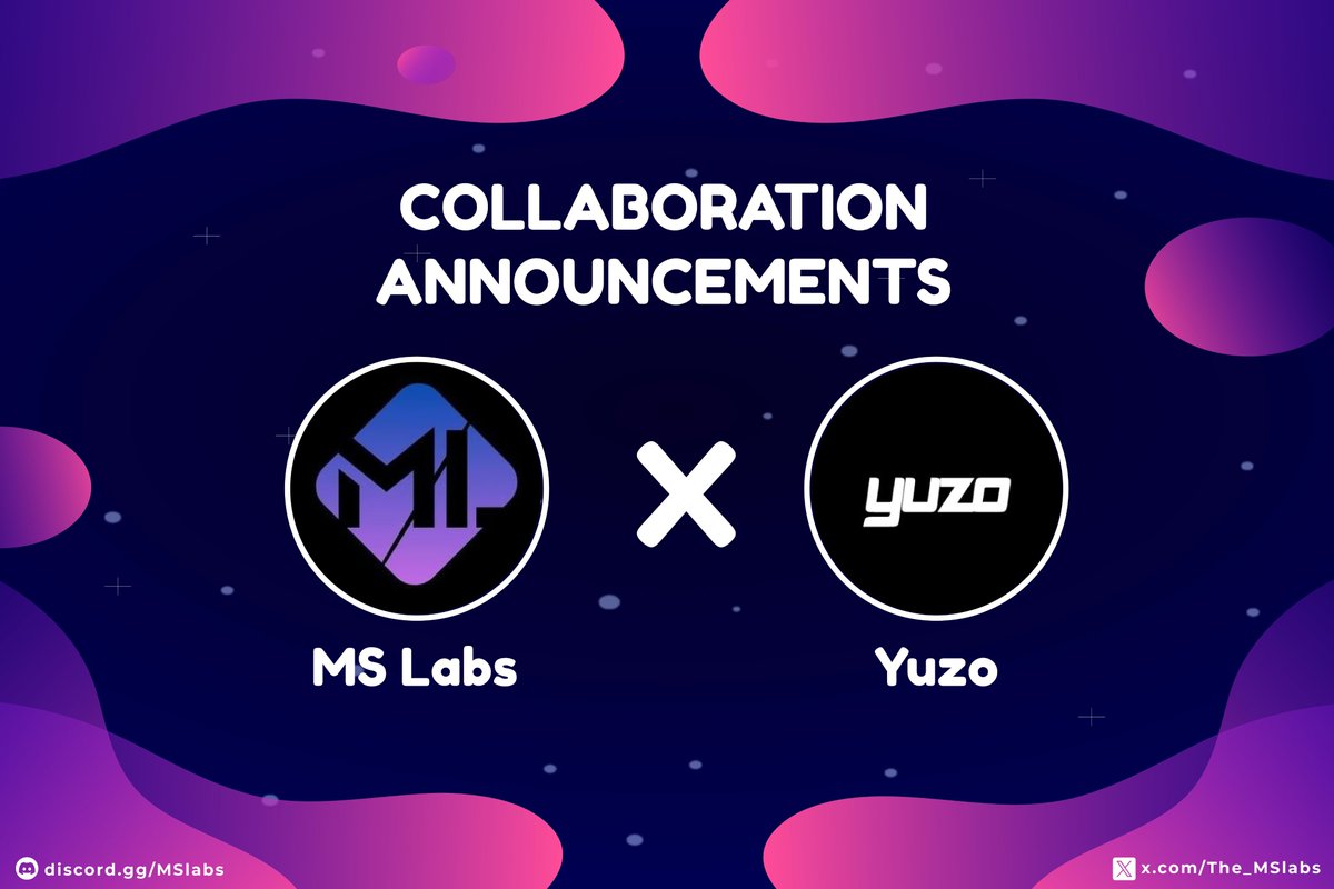 MS Labs (@the_mslabs) on Twitter photo We're thrilled to share our Collaboration with <a href="/yuzodotxyz/">Yuzo | BRC2.0</a>
Deeply appreciative of this opportunity.
Join our Discord for more Info. We're thrilled to share our Collaboration with <a href="/yuzodotxyz/">Yuzo | BRC2.0</a>
Deeply appreciative of this opportunity.
Join our Discord for more Info.