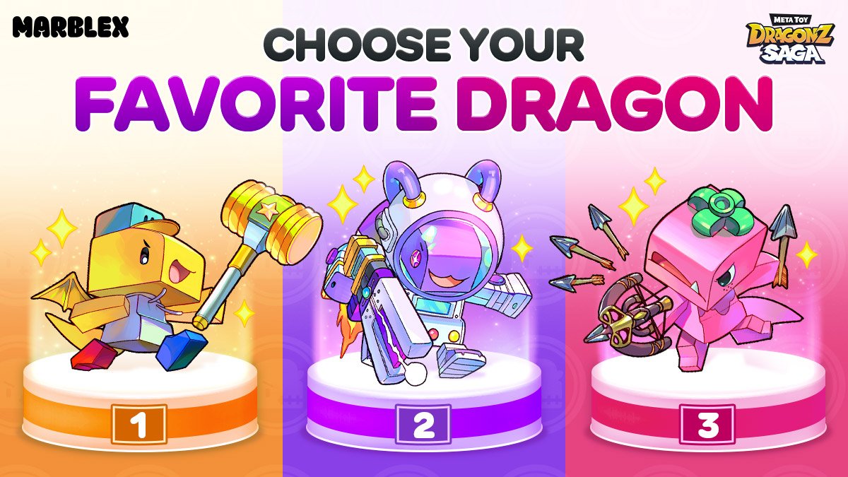 Immutable (@immutable) on Twitter photo A few weeks left until <a href="/MetaToyDragonZ/">Meta Toy DragonZ SAGA Official</a> Global Release.
Comment your Favorite Dragon for a chance to win an Early Access code. A few weeks left until <a href="/MetaToyDragonZ/">Meta Toy DragonZ SAGA Official</a> Global Release.
Comment your Favorite Dragon for a chance to win an Early Access code.