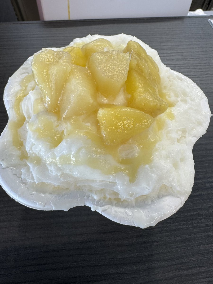 akiahnz's tweet image. 念願のTech World館を堪能した後は パイナップルミルクかき氷🍧(๑•̀ㅁ•́ฅ✨
 #TechWorld
 #大阪関西万博
 #EXPO2025