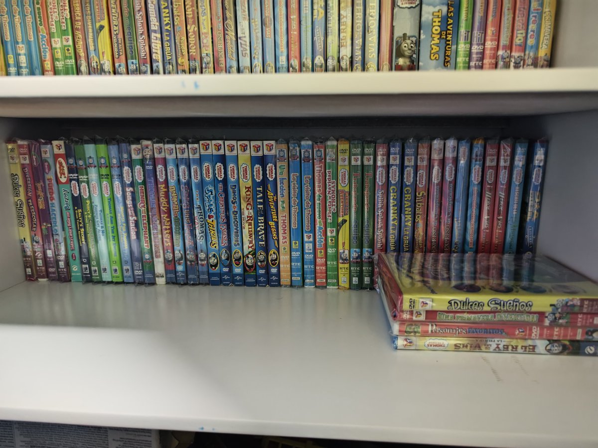 Ya no tengo espacio para más DVDs :(