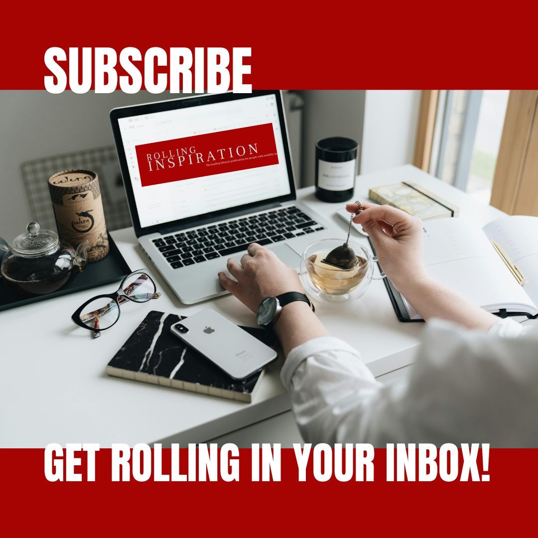 Register for our newsletter and never miss an issue of Rolling Inspiration, our latest news or cool events!

Subscribe here: zc.vg/WSvvc

#Disability #Newsletter #RollingMag #StayUpdated #Information