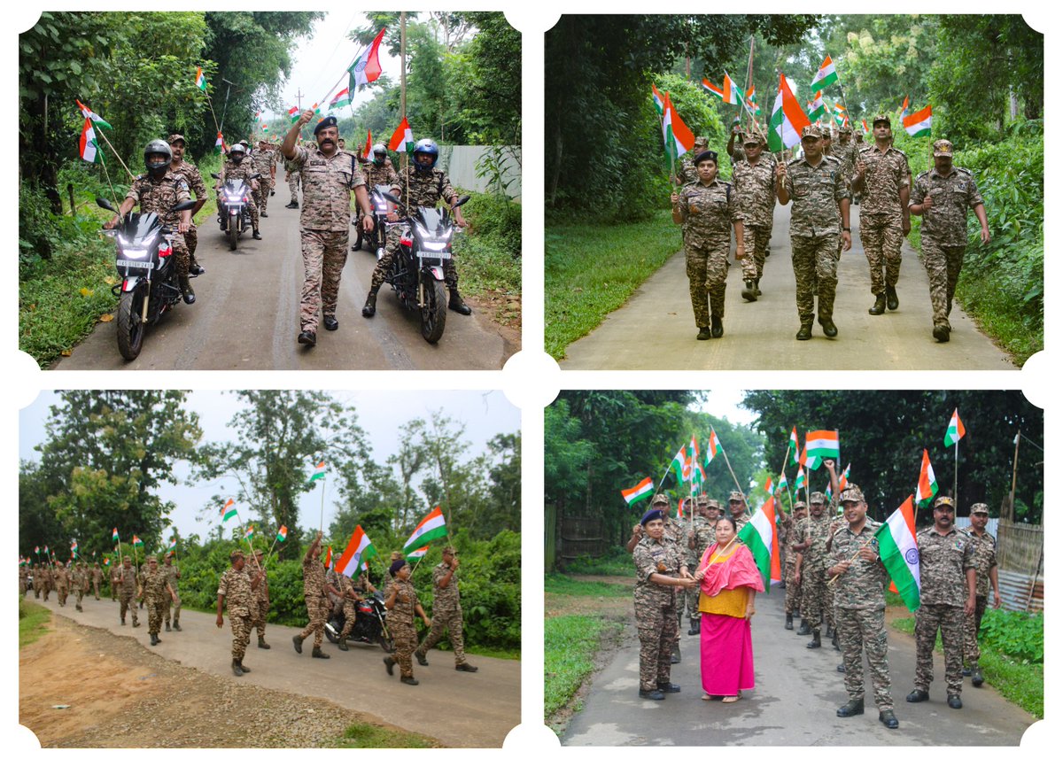 48bnCrpf's tweet photo. 🇮🇳 हर घर तिरंगा 🇮🇳
Dett-48 Bn CRPF #HarGharTiranga अभियान में आज अगलापुर एवं जिला चिकित्सालय  जीरीबाम मणिपुर एरिया में बच्चों एवं आम जन को तिरंगा का वितरण किया साथ ही उनको तिरंगे के महत्व के बारे में बताया।
@crpfindia
@MHAIndia https://t.co/ekjo47a8Ev