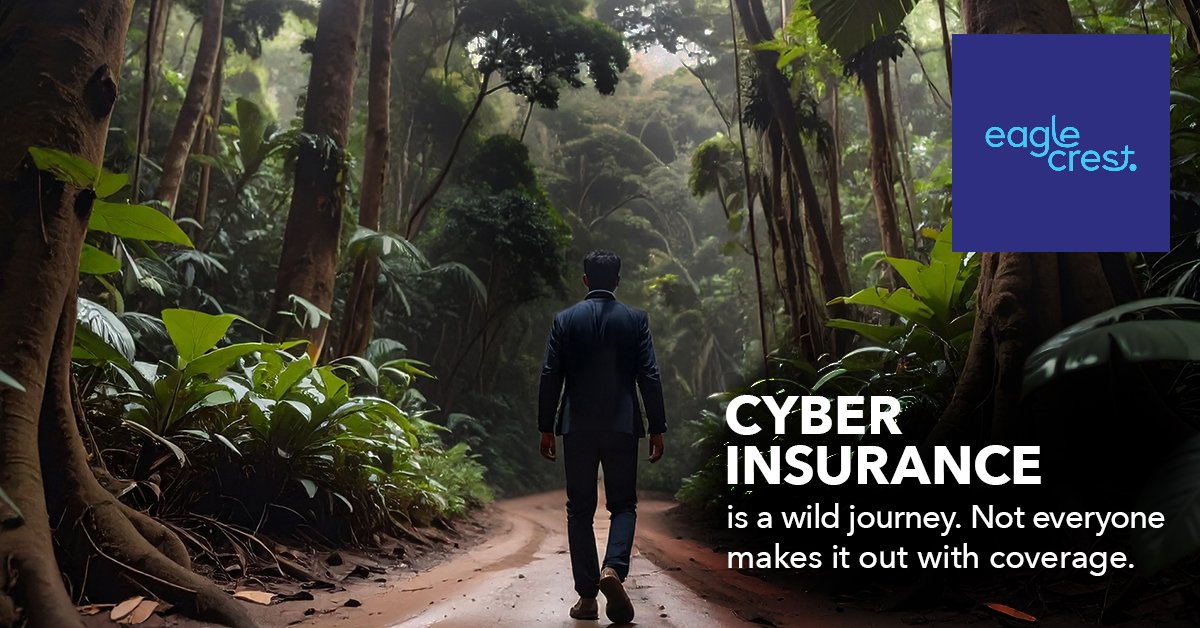 EaglecrestTech's tweet image. The path to cyber insurance can feel like a trek through the unpredictable wilderness. 😖

We help you chart the course with the right IT controls, compliance practices and documentation. 🦸‍♀️-&amp;gt; eaglecrest.com.au

#Compliance #CyberInsurance