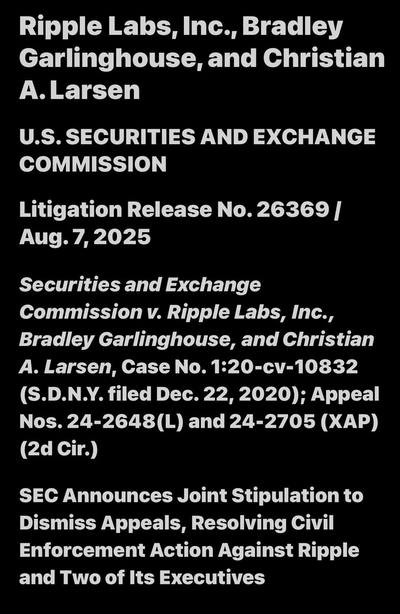 The SEC actually announced it...👀