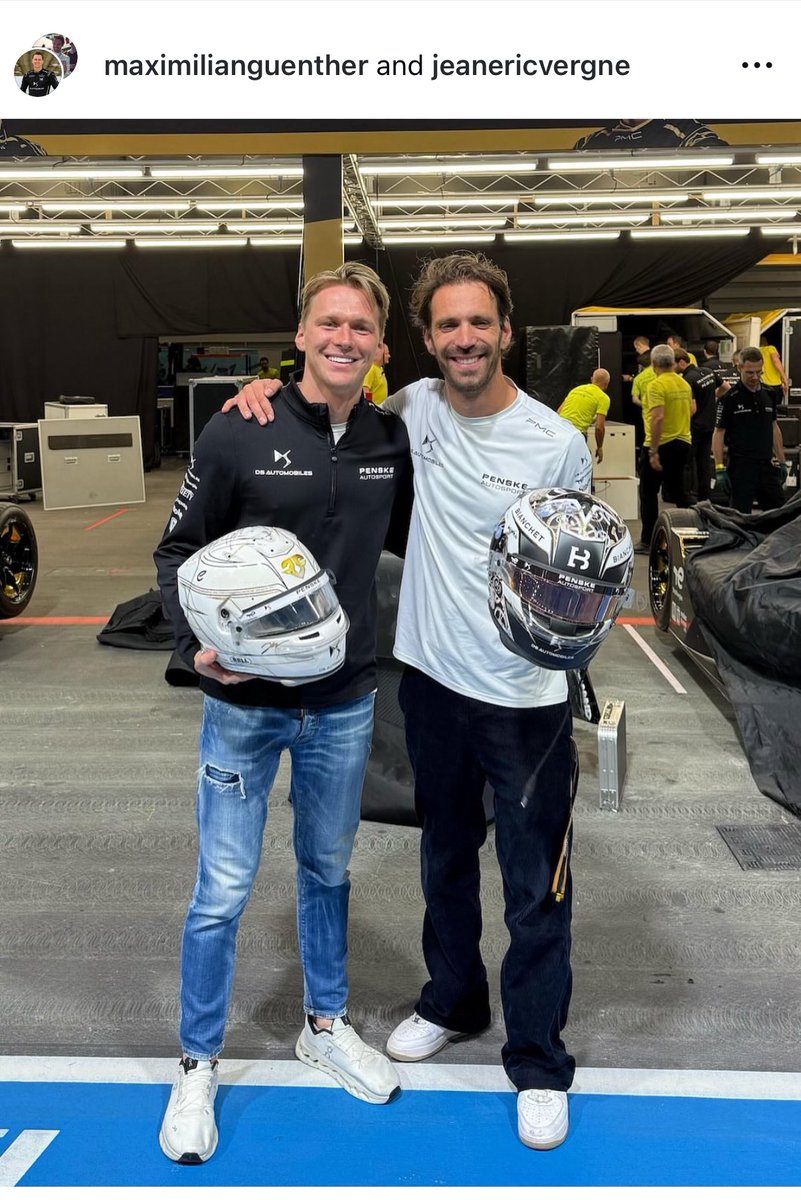 🇩🇪 Maximillian Günther'in paylaşımı👀
Sizce bu bir veda mı?
Söylentilere göre, Barnard'ın DS Penske'ye geçeceği ve Maserati/Citroen'de Vergne'nin yarışacağı söyleniyor.