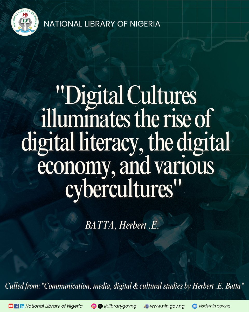 National Library of Nigeria (@librarygovng) on Twitter photo 