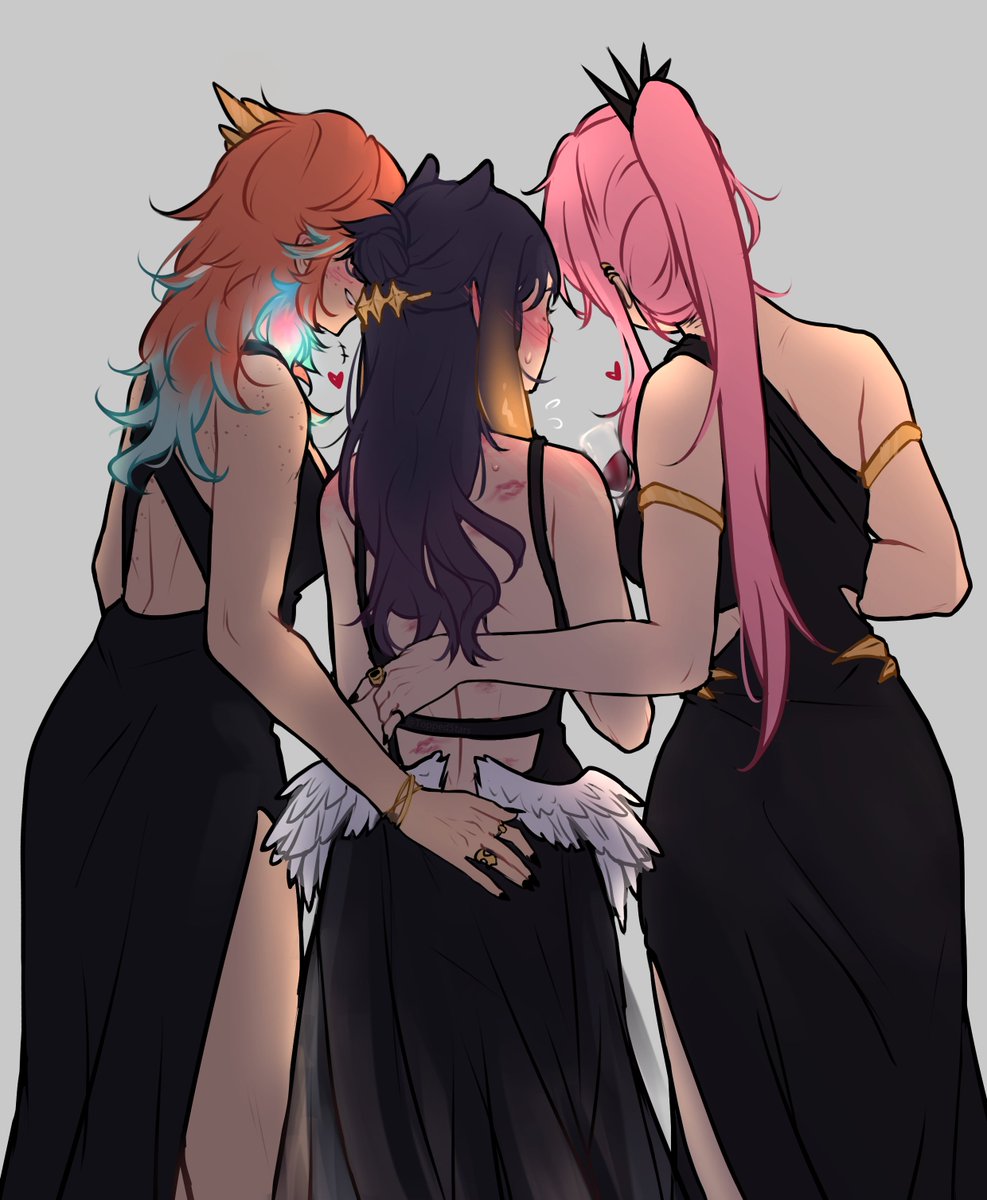 🐔🐙💀 Secrets behind your back~