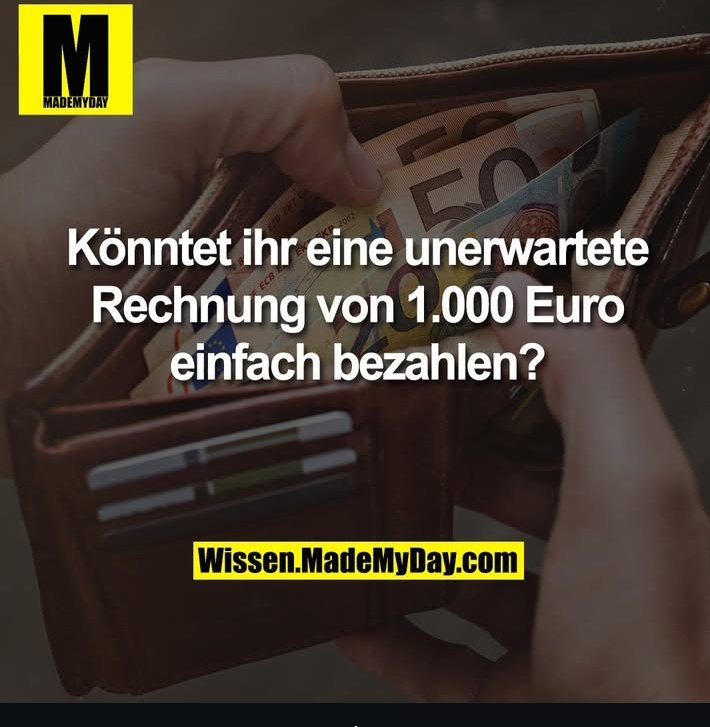 Durchschnittswerte waren - nein 😁