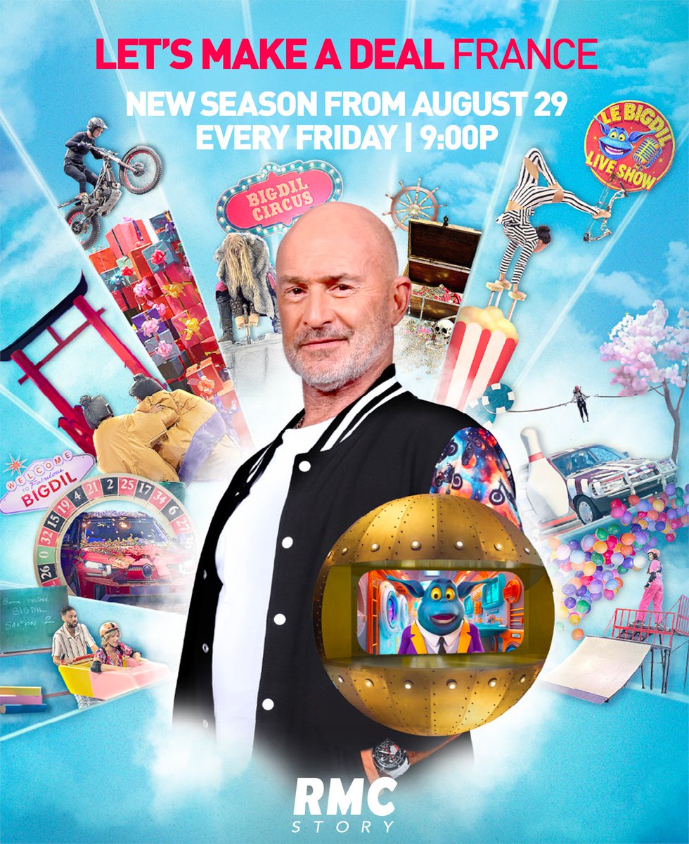 CAN'T STOP media (@cantstopmedia) on Twitter photo ⏰ LET'S MAKE A DEAL to return on August 29 on <a href="/RMCStory/">RMC Story</a> in France, following its record-breaking season 1 (10% share on 25-49)
👏 <a href="/RMCStory/">RMC Story</a> <a href="/stefsalledechou/">Stéphane SallédeChou</a> <a href="/julienlalande/">Julien Lalande</a> <a href="/AhProd_/">AH! Production</a> <a href="/GlassEntGroup/">Glass Entertainment</a> ⏰ LET'S MAKE A DEAL to return on August 29 on <a href="/RMCStory/">RMC Story</a> in France, following its record-breaking season 1 (10% share on 25-49)
👏 <a href="/RMCStory/">RMC Story</a> <a href="/stefsalledechou/">Stéphane SallédeChou</a> <a href="/julienlalande/">Julien Lalande</a> <a href="/AhProd_/">AH! Production</a> <a href="/GlassEntGroup/">Glass Entertainment</a>