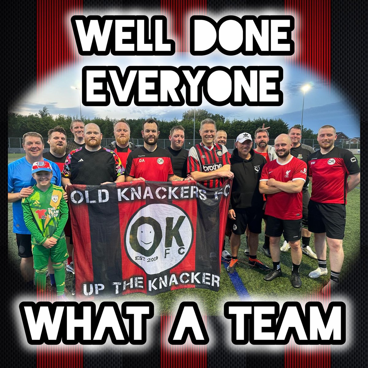 Old Knackers FC (@fcknackers) on Twitter photo Award winners 5th August
Trainer Of The Night - Mark Wright
Moment Of The Night - Sean O'Doherty
<a href="/LancashireTea/">Lancashire Tea</a>
#mentalhealth #MentalHealthMatters Award winners 5th August
Trainer Of The Night - Mark Wright
Moment Of The Night - Sean O'Doherty
<a href="/LancashireTea/">Lancashire Tea</a>
#mentalhealth #MentalHealthMatters
