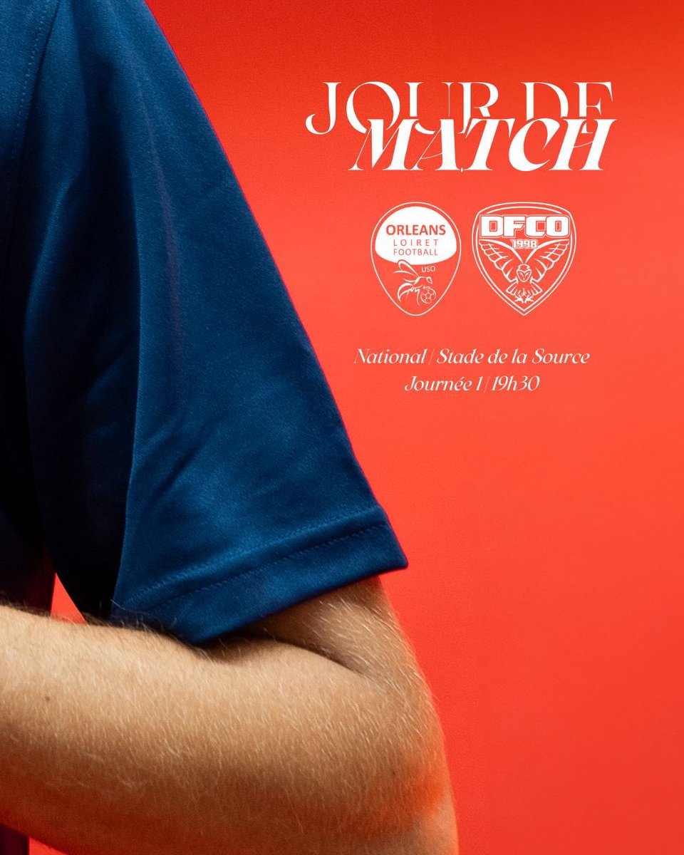 Dijon FCO (@dfco_officiel) on Twitter photo JOUR DE MAAAATCHHHHH 🔥
🆚<a href="/US_Orleans/">US Orléans</a>
📍Stade de la Source
⏱️19h30
📱À suivre en live ici 🫡
#USODFCO JOUR DE MAAAATCHHHHH 🔥
🆚<a href="/US_Orleans/">US Orléans</a>
📍Stade de la Source
⏱️19h30
📱À suivre en live ici 🫡
#USODFCO