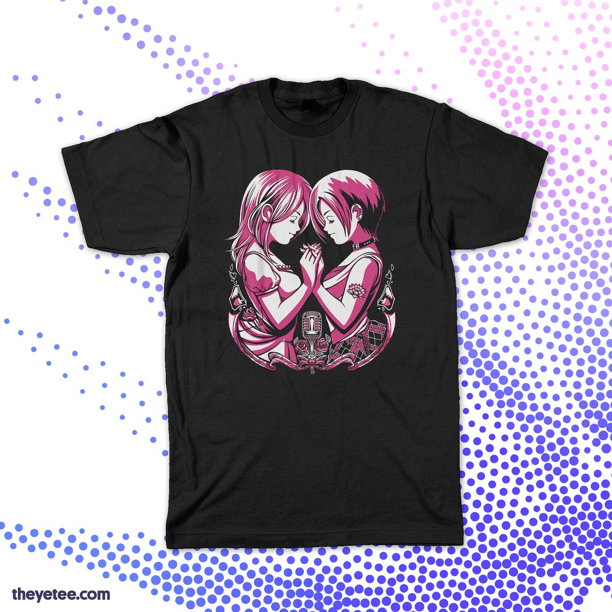 "Hey Nana!" 

 My #NANA design "Broken Rose" will be hitting the stage for the next three days!  

Available only at theyetee.com 

#manga #anime #animeart