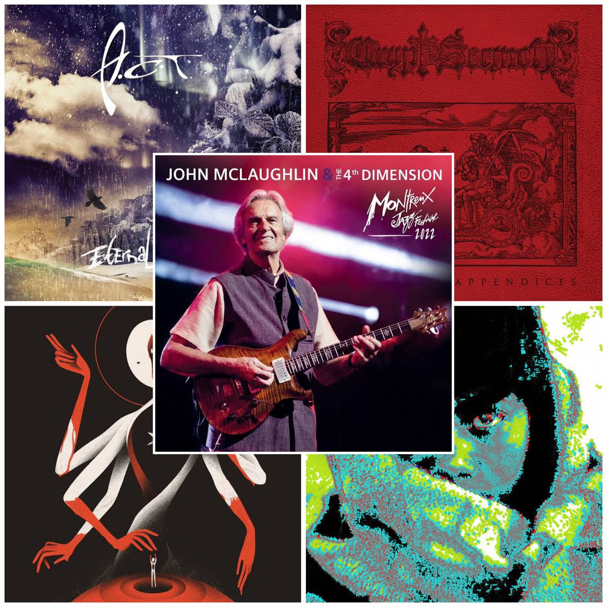 CUMA PAZARI:
8 AĞUSTOS 

Haftanın dikkat çekenleri

A.C.T - Eternal Winter
Crypt Sermon - Saturnian Appendices (EP)
John McLaughlin &amp; The 4th Dimension - Live at Monteeaux Jazz Festival 2022
Melpomene - A Body is a Suggestion
Stick Men - Brutal (EP)

Tekliler &amp; ilave albümlerle…