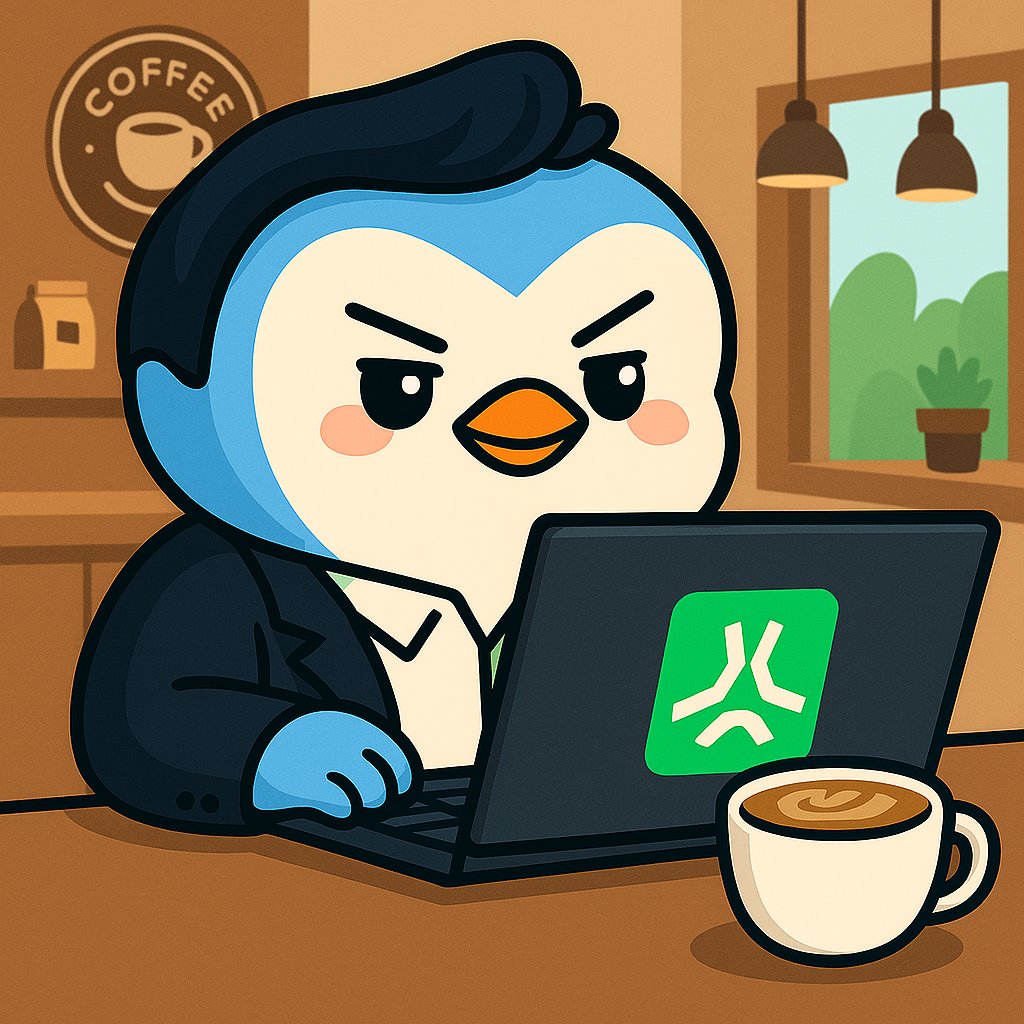Richard9to5's tweet photo. Coffee in one hand, Abstract on the screen, building never stops. ☕💻

#abstractchain #Richard9to5 https://t.co/OiLvIIMs3q