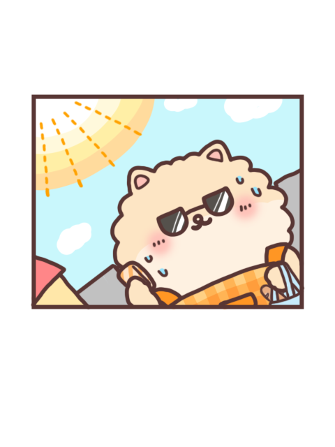 買い出し中🕶️☀️

#きゅんポメ
#きゅんポメ日記