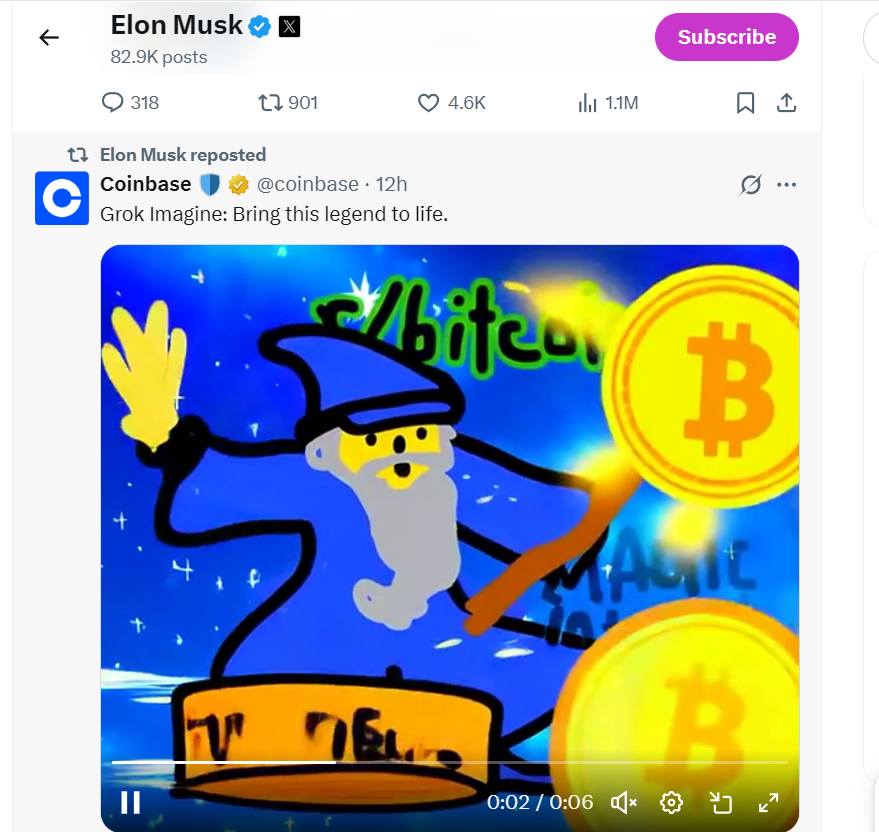 bitcoin wizards 这个IP的意义在于让BTC变得meme，是它让大众觉得比特币好玩。 包括<a href="/elonmusk/">Elon Musk</a> <a href="/coinbase/">Coinbase 🛡️</a> 创始人 <a href="/cz_binance/">CZ 🔶 BNB</a> 都OG 都知道这个IP，可以说是加密货币所有meme的起源。

但就是这样一个百亿的IP，中文KOL圈却几乎无人提起，集体沉默，这说明 magic internet money还在有机增长，市值百亿。