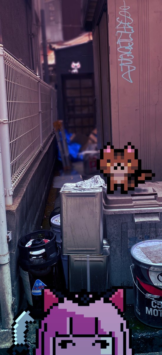 #ミリアッドデス で、後ろをついてきてくれる可愛い猫ちゃん！🐈

#世界猫の日 #WorldCatDay #MyriadDeath 
 Tap the image…