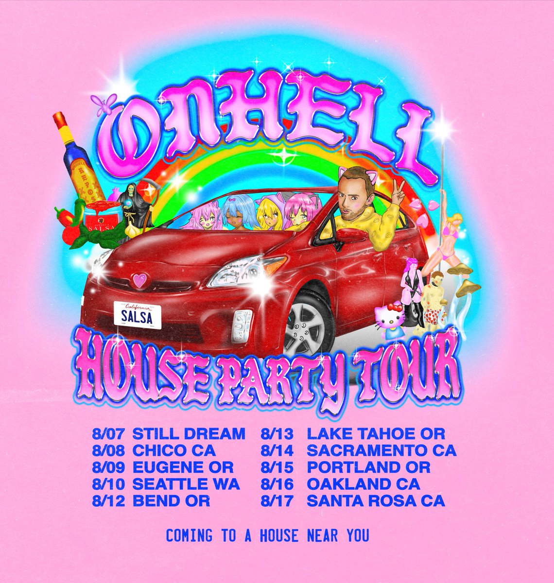 Socially awkward but I’ll be floating around this weekend…