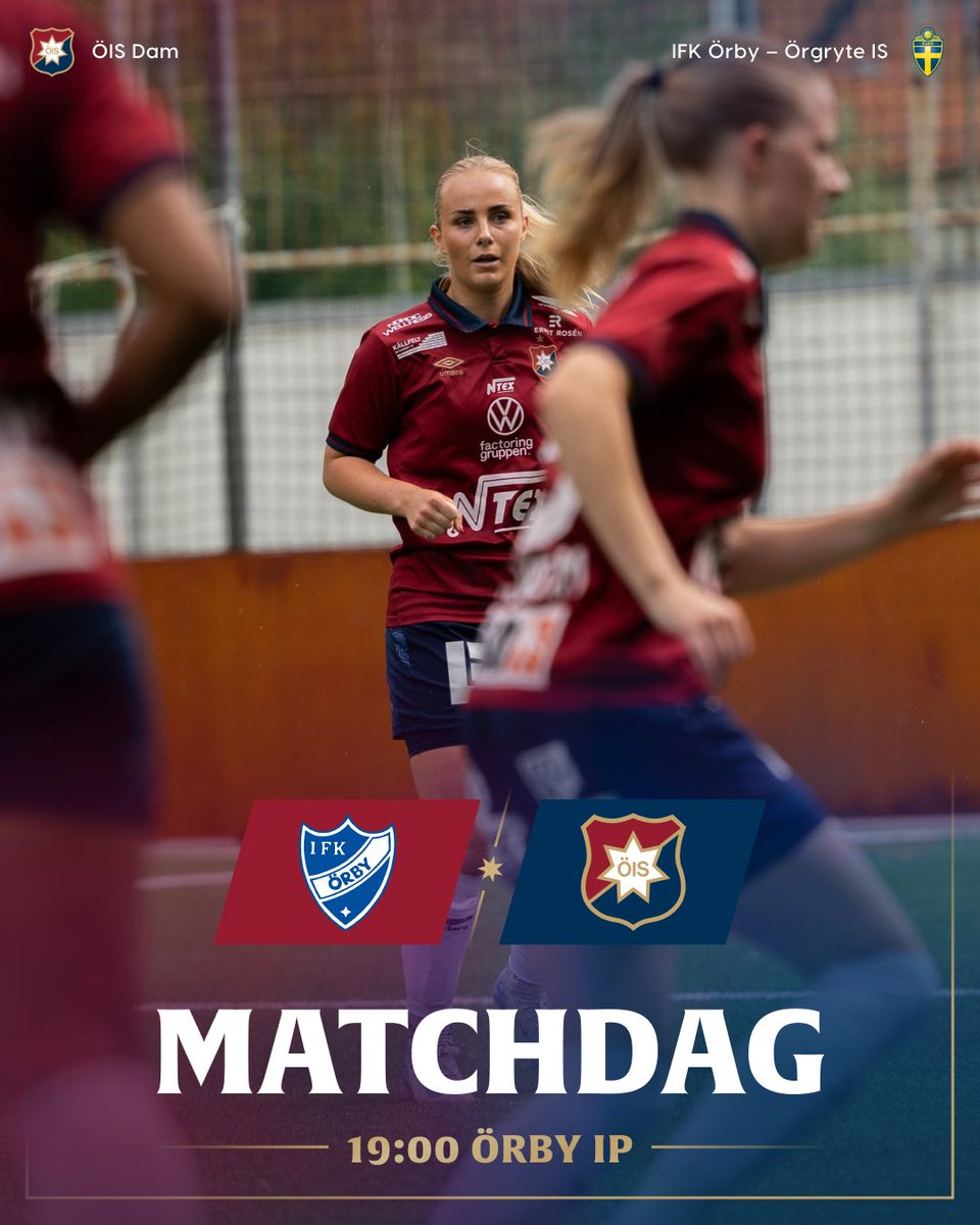 🔴🔵 | En jakt på tre poäng!

Vi möter Örby på bortaplan.