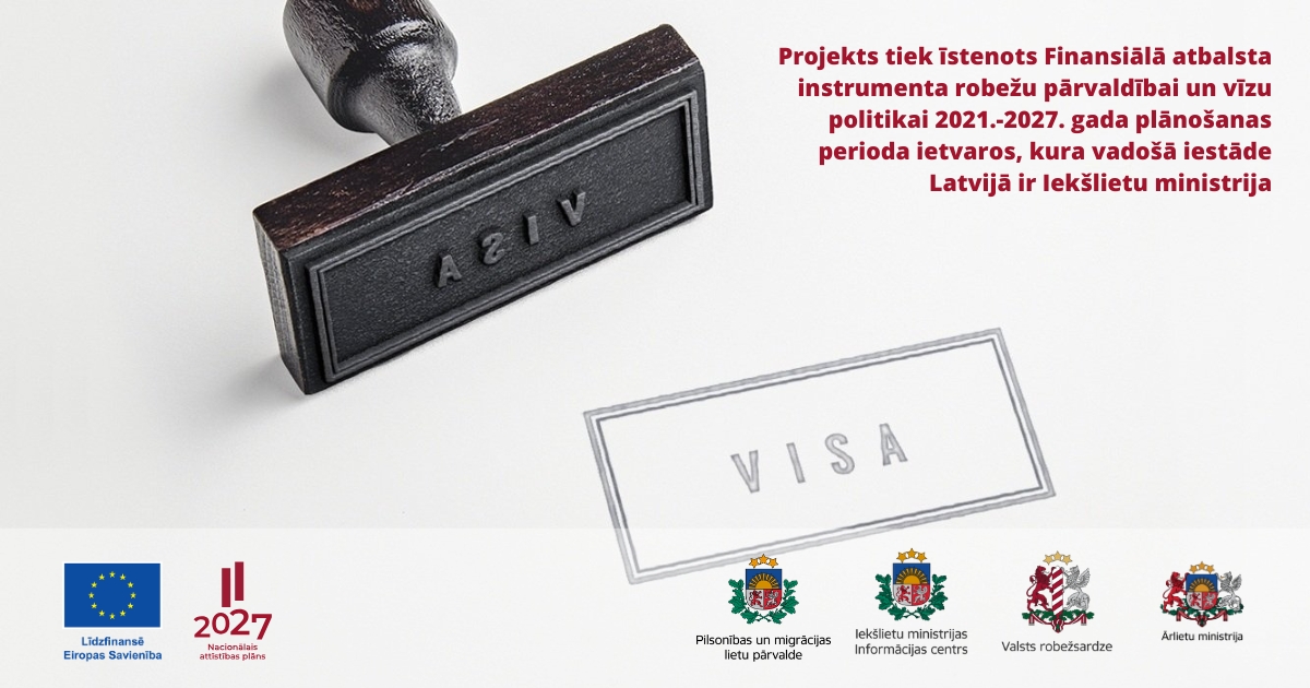 Iekšlietu ministrijas Informācijas centrs  piedalās projektā “Nacionālās vīzu informācijas sistēmas (NVIS) lietošana un attīstīšana”.
👉🏼Vairāk par projektu: ic.iem.gov.lv/lv/projekts/fi… 

#ESfondi #EUinvest #EUinmyregion #InvestEU #ESfondiDROSIBA Iekšlietu ministrija
