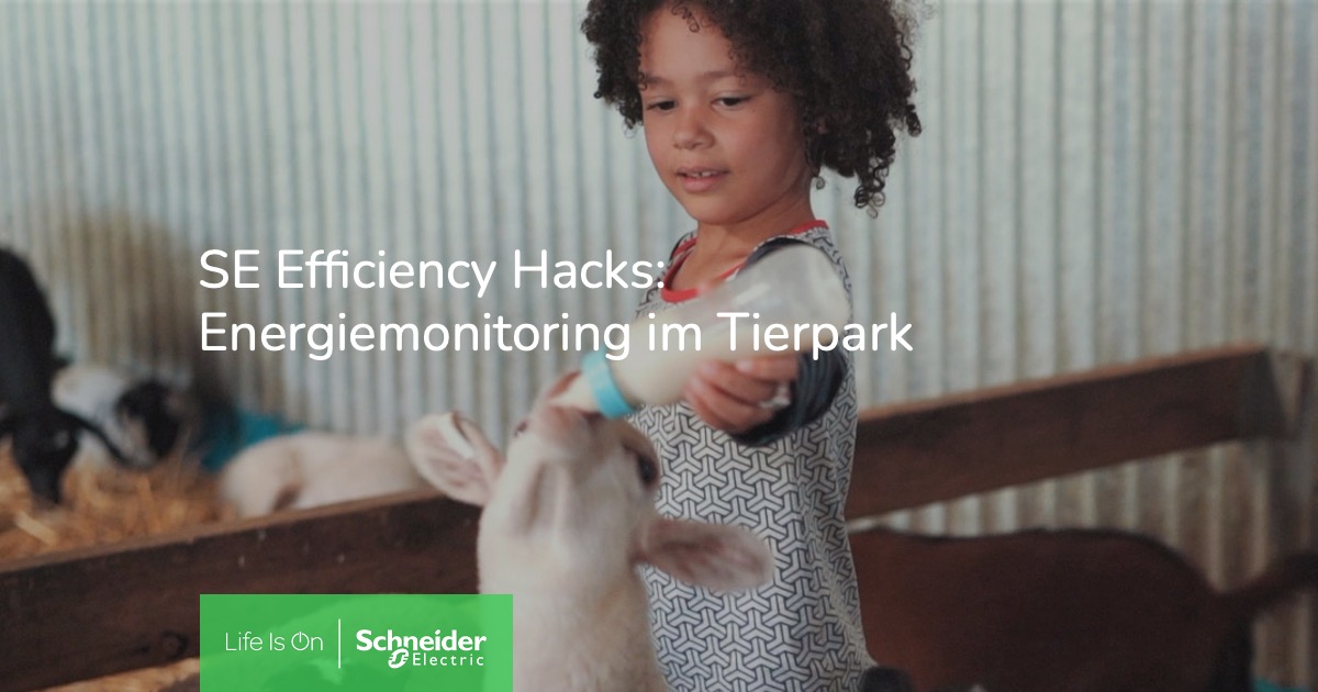 Wir zeigen Ihnen, wie sich in einem Tierpark #Energieeffizienz und #Nachhaltigkeit verbessern lassen. 🌿 🐐 Unsere Produkte, wie #EcoStruxure Panel Server &amp; EcoStruxure Energy Hub unterstützen Sie dabei. Die Details 👉 spr.ly/6016fHHpe Schneider Electric #SEefficiencyhack