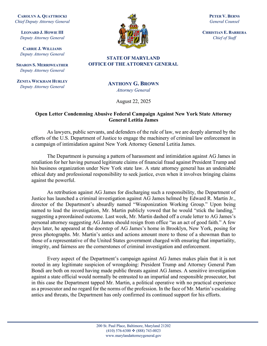 Attorney General Keith Ellison tweet media