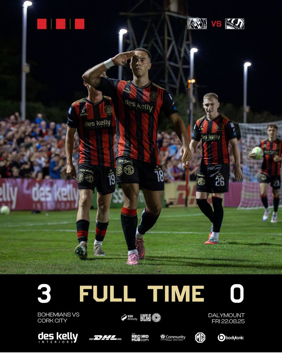 Three big goals and three big points at Dalymount Park. 🫡