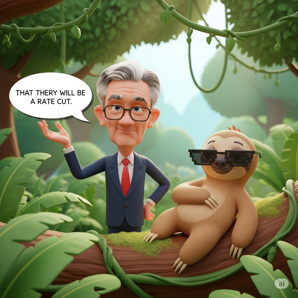 "My financial advisor told me to relax. I think he's got a point.
 #LazyChill #RateCut"