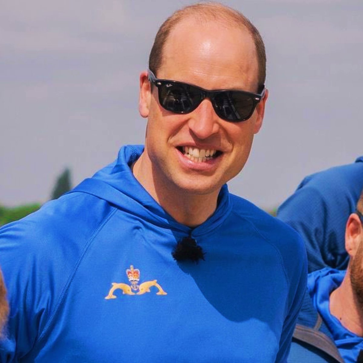The British press is a joke. I'm tired of all of their negativity and bitterness towards #PrinceWilliam. So here is a great photo of the #PrinceofWales looking cool, confident and very much in charge. He's living his best life.😎💙🙌#PrinceWilliamIsAKing