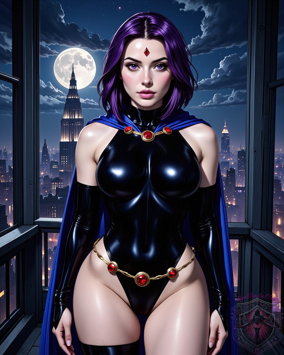 Raven
-----
Follow me for more content, and if you are interested in spicy pieces, checkout my other pages 😉🩷
patreon.com/SkyeDigitalTal…
deviantart.com/skyedigitaltal…
#aiart #aigirl #digitalart #digitalillustration #Raven #DCComics #TeenTitans #FanArt #Titans #SuperHeroine