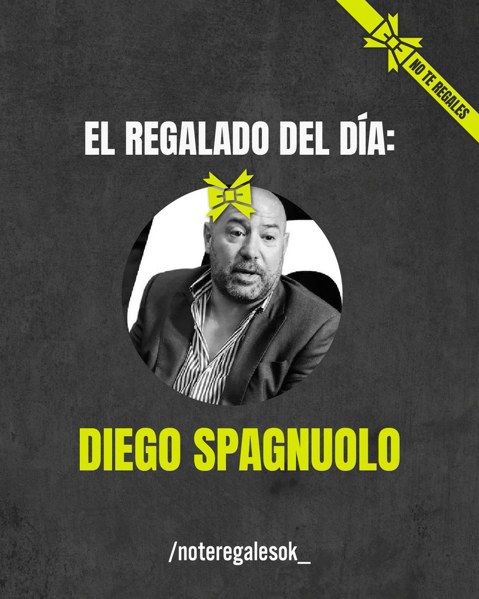🎁 — #ERegaladoDelDía 

Se filtró un audio de Diego Spagnuolo, ex titular de ANDIS y abogado de Javier Milei, donde confiesa que Karina Milei, Lule y Martín Menem cobraban coimas al laboratorio Suizo Argentina para las compras de medicamentos.