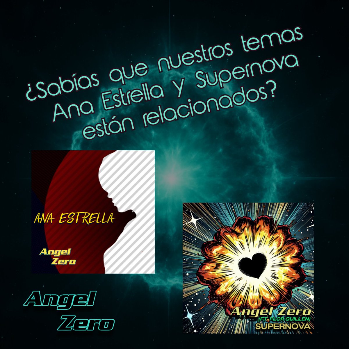 angelzeromx's tweet photo. Ana Estrella y nuestro último single Supernova son temas unidos por una misma historia. ¿Lo sabías?

¡Escúchalos en plataformas a través del link en nuestra bio y déjanos tu opinión!

𝘚𝘰𝘮𝘰𝘴 𝘈𝘯𝘨𝘦𝘭 𝘡𝘦𝘳𝘰

#AngelZero #Indie #IndieRock #Rock #RockEnEspañol #Supernova https://t.co/OZJ0X7aW91