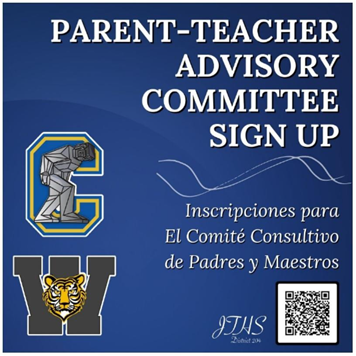 Join the Parent-Teacher Advisory Committee
bit.ly/3HL6WzY
