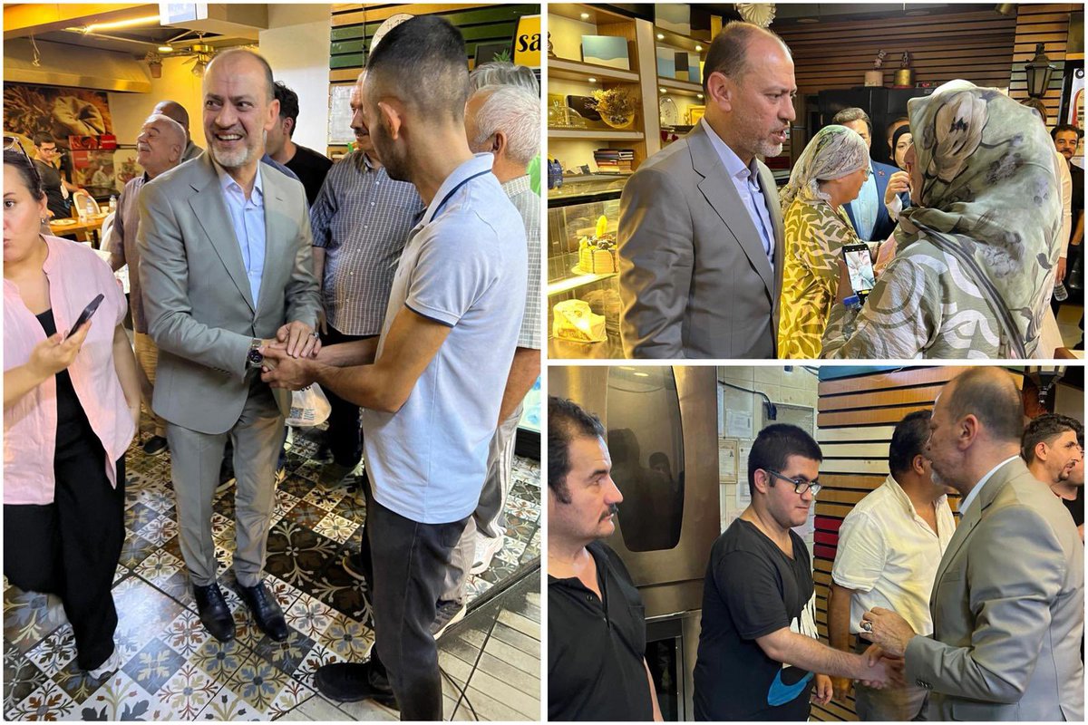 AK Parti Yenimahalle İlçe Başkanlığı (@akyenimahalle06) on Twitter photo 📍 Yeşilevler Mahallesi
Ankara Milletvekilimiz Sayın <a href="/zeynepyildiztr/">Zeynep Yıldız</a> , İlçe Başkanımız <a href="/ekremyuce06/">Dr. Ekrem Yüce</a> , Kadın Kolları Başkanımız <a href="/MehtapY0647/">Mehtap Yıldırım</a> ve İlçe Yöneticilerimizin katılımıyla, genişletilmiş mahalle komisyon toplantımız gerçekleştirildi.
Sevdamız Yenimahalle 🩵 📍 Yeşilevler Mahallesi
Ankara Milletvekilimiz Sayın <a href="/zeynepyildiztr/">Zeynep Yıldız</a> , İlçe Başkanımız <a href="/ekremyuce06/">Dr. Ekrem Yüce</a> , Kadın Kolları Başkanımız <a href="/MehtapY0647/">Mehtap Yıldırım</a> ve İlçe Yöneticilerimizin katılımıyla, genişletilmiş mahalle komisyon toplantımız gerçekleştirildi.
Sevdamız Yenimahalle 🩵