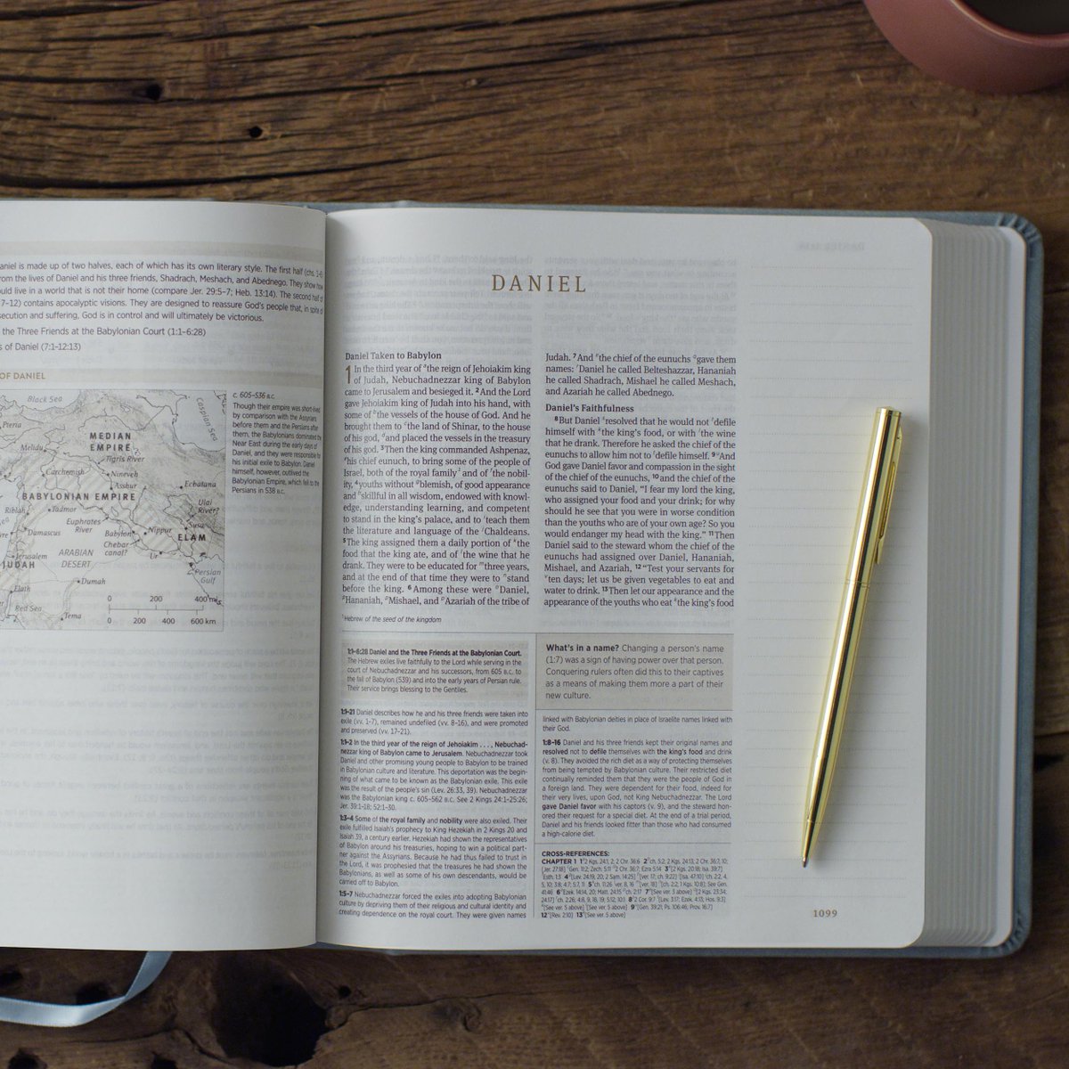This ESV Journaling Study Bible features 2-inch margins for journaling and contains 12,000 study notes, book introductions and timelines, 80+ maps and illustrations, 120 character profiles, 10 topical articles, and more.

Crossway.org/esvjournalings…