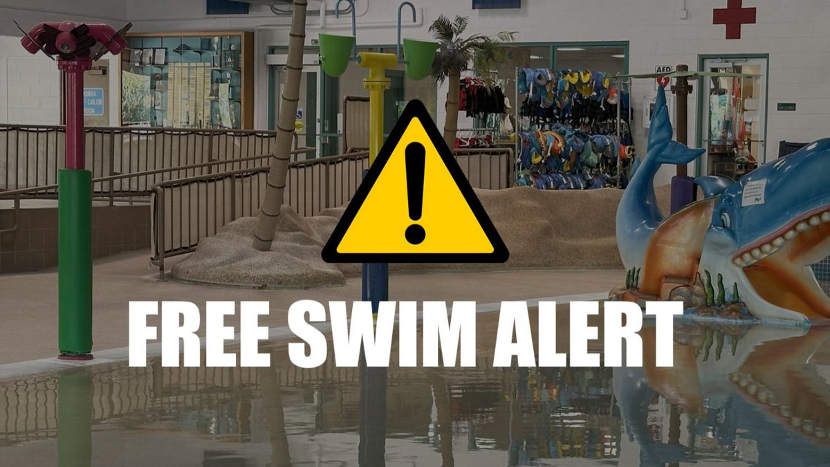 LHCAZGOV's tweet image. 🏊‍♂️ FREE SWIM ALERT! 🏊‍♂️

Enjoy a FREE swim sponsored by HPA on Sunday, August 24th from 12 PM to 4 PM.

This event is limited to the first 400 swimmers. Don’t miss it!

#LakeHavasuCity #AquaticCenter #FreeSwim