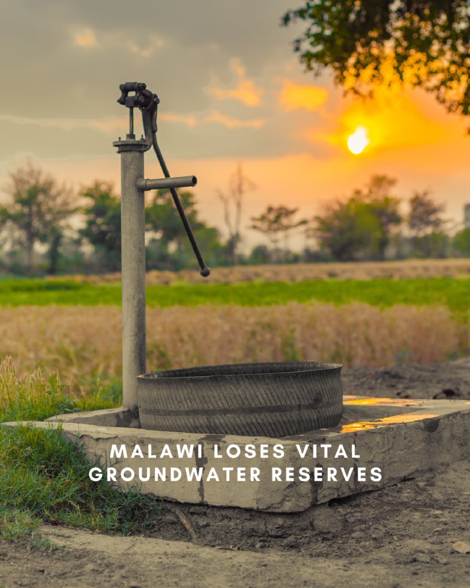 🇲🇼 Malawi is losing 0.59 km³ of groundwater each year (1980–2009) — ~0.1% of its reserves, says a Journal of Hydrology study.
📉 That’s like 1/3 of Lake Chilwa gone annually.
⚠️ 80% rely on groundwater, yet monitoring is scarce.

📚 bit.ly/45bNIg0