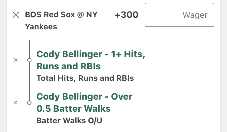 MLB: 8/22 Free Play1

4-1 in last 5 free plays

Cody Bellinger 2+HRR: (-125) 1.4u
Bellinger 1+HRR/1+BB: (+300) 0.35u

#GamblingX #MLB