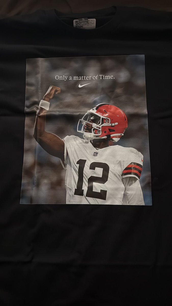 Ok @nike making all kinds of money and I’m not even a Browns fans but the shirt is nice. <a href="/ShedeurSanders/">Shedeur Sanders</a> merch