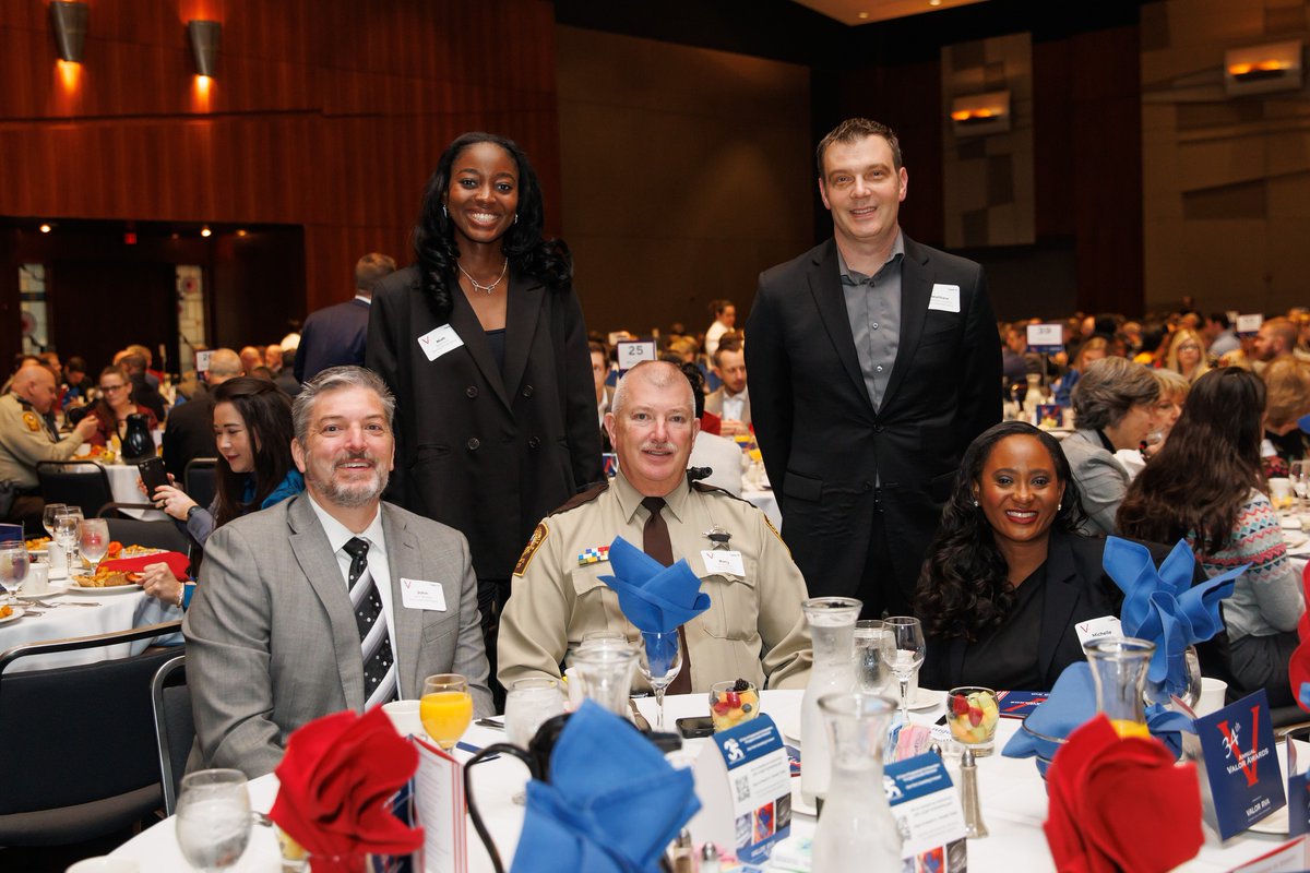 By sponsoring a table at the 2025 Valor Awards, your business or organization becomes part of a powerful community tribute honoring the First Responders who go above and beyond. 

💫 Learn more about table sponsorships: 👉 valorrva.org/valorawards