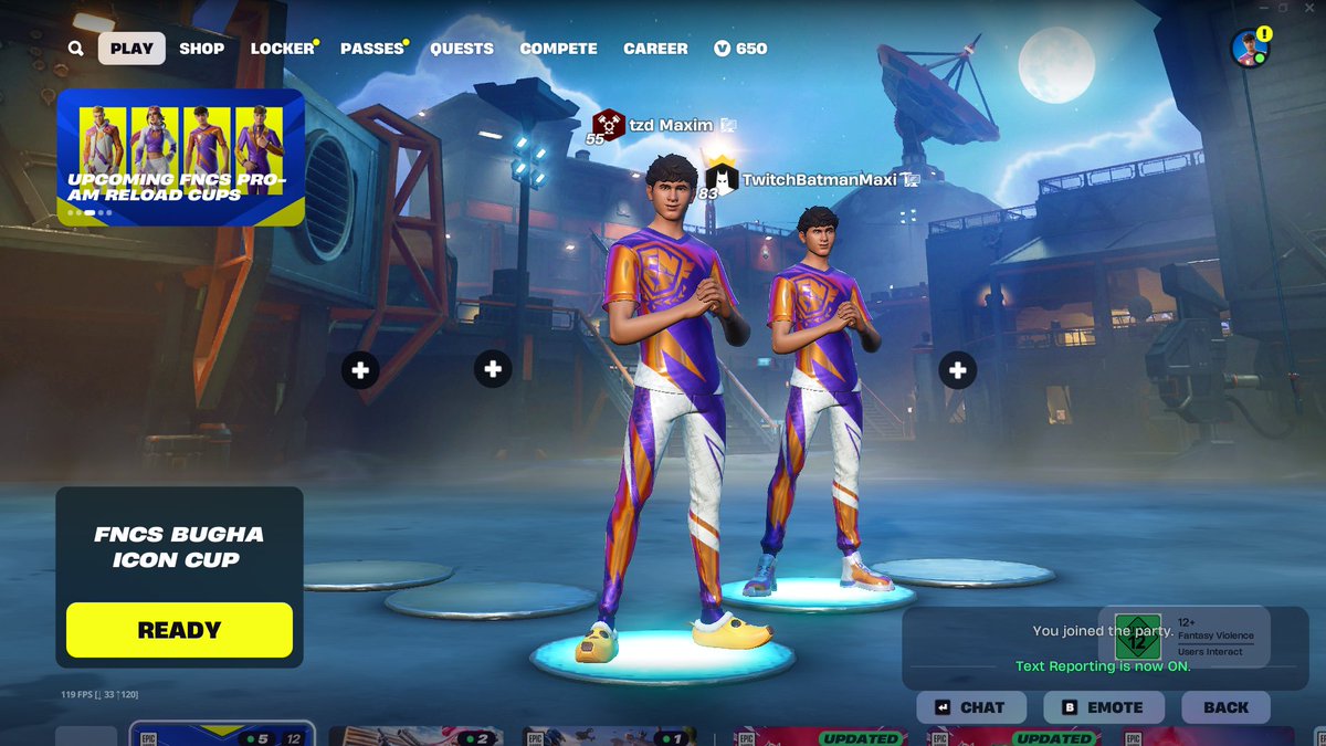 Got Skin w/ <a href="/BatmanMaxifn/">BatmanMaxi</a>